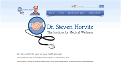 Desktop Screenshot of drhorvitz.com