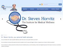 Tablet Screenshot of drhorvitz.com